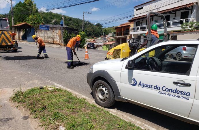 Recadastramento da equipe da águas da condessa