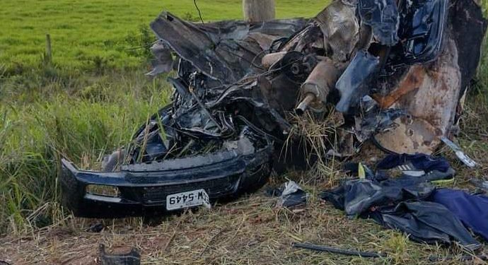 Acidente deixa 1 morto e dois feridos na RJ-127