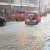 Juiz de Fora tem chuva forte, com alagamentos e rajadas de vento