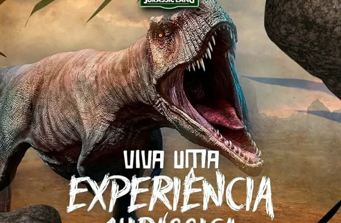 Espetáculo em Volta Redonda promete levar visitantes de volta à era dos dinossauros