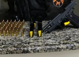 PM apreende pistola após tiros em Pinheiral