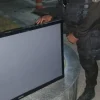 Homem é detido após furtar televisão de cunhado de PM