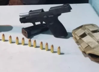 PM apreende granada, pistola e munições em Volta Redonda
