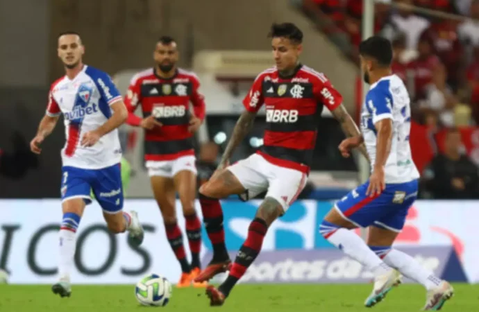 Fora de casa, Flamengo vence o Fortaleza por 2 a 0 pelo Brasileirão