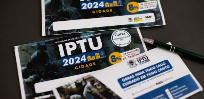 IPTU 2024: carnês começam a ser enviados para as residências em Volta Redonda