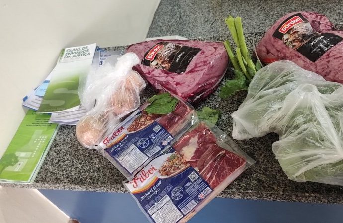 Homem é preso após furtar carnes de supermercado em Valença