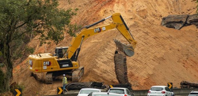 CCR RioSP faz nova detonação de rochas na Serra das Araras nesta quinta-feira