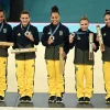 Meninas do Brasil ganham bronze na ginástica por equipe