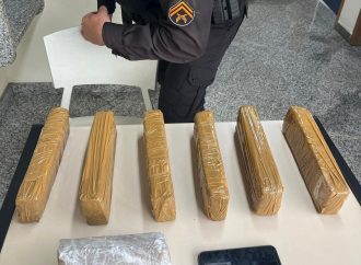 PM apreende sete tabletes de maconha na rodoviária em Jamapará