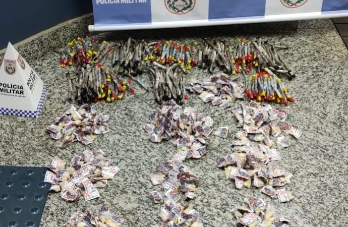 Mulher é presa transportando drogas em Engenheiro Paulo de Frontin