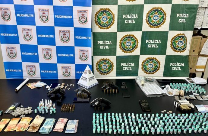 Suspeitos de homicídio são presos durante Operação Figaro em Três Rios