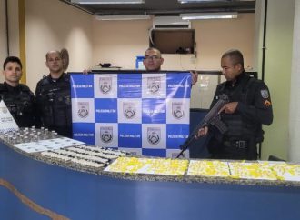 Polícia apreende drogas em Paraíba do Sul