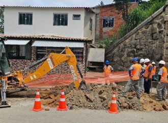 Iniciada nova etapa de obras para ampliar sistema de esgoto em Vassouras