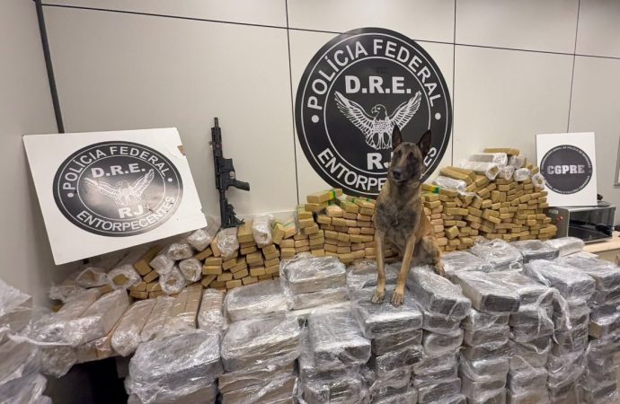 PF prende caminhoneiro com cerca de uma tonelada de maconha e um fuzil na Dutra, em Piraí