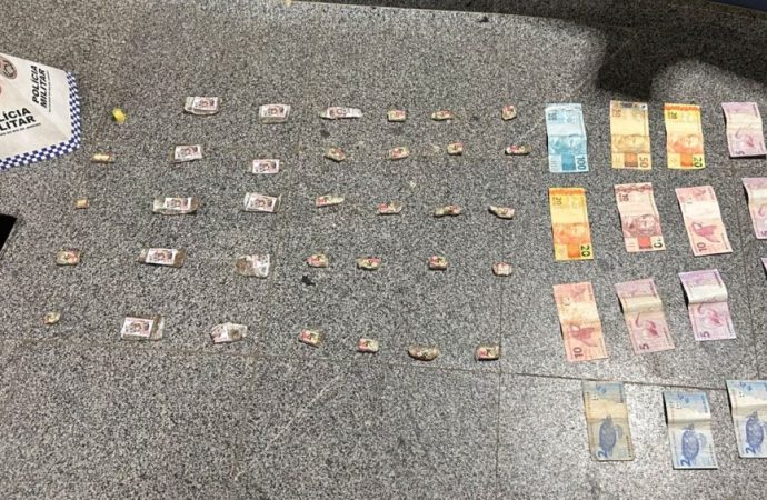 Dois homens são presos por tráfico de drogas no bairro Santa Rosa 2, em Valença