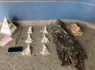 Homem é preso por tráfico e associação para o tráfico no bairro Dudu Lopes, em Valença