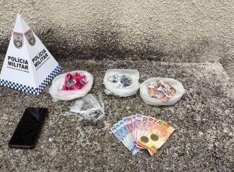PM apreende drogas no Alto da Serra e em Corrêas