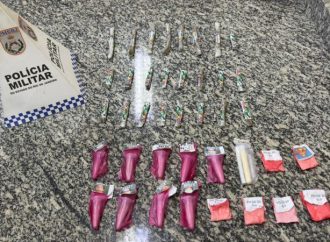 Suspeito foge durante patrulhamento e deixa drogas para trás em Barra do Piraí